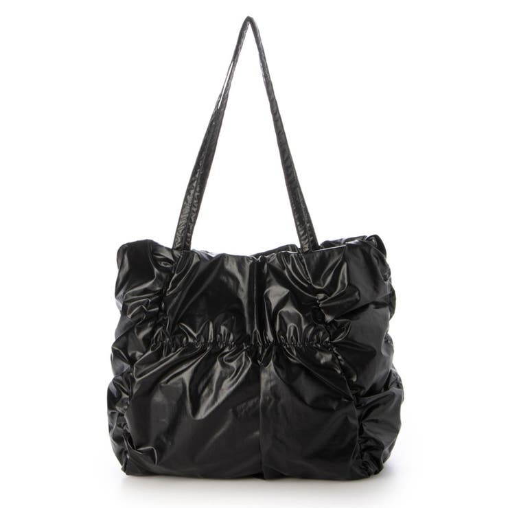 ブラック | カシュカシュ cachecache / シャーリングトートバッグ | UNBILLION