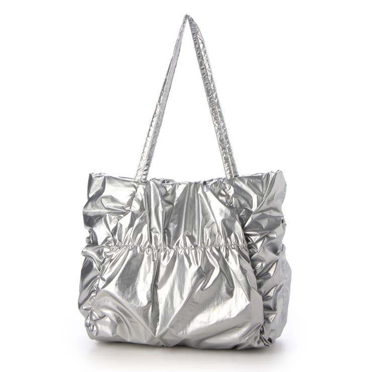 シルバー | カシュカシュ cachecache / シャーリングトートバッグ | UNBILLION