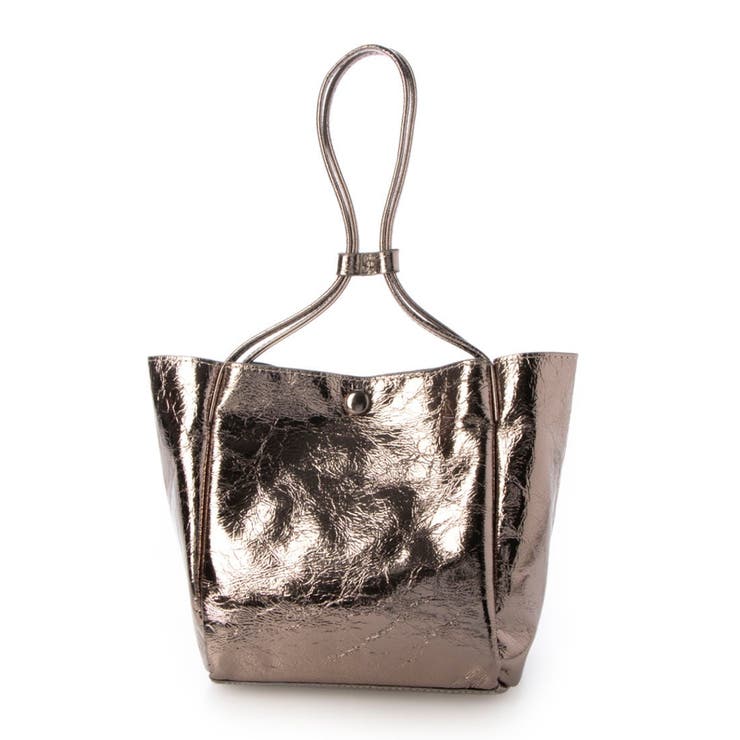 カシュカシュ / クラッシュメタリックワンハンドルミニトート | UNBILLION | 詳細画像2 