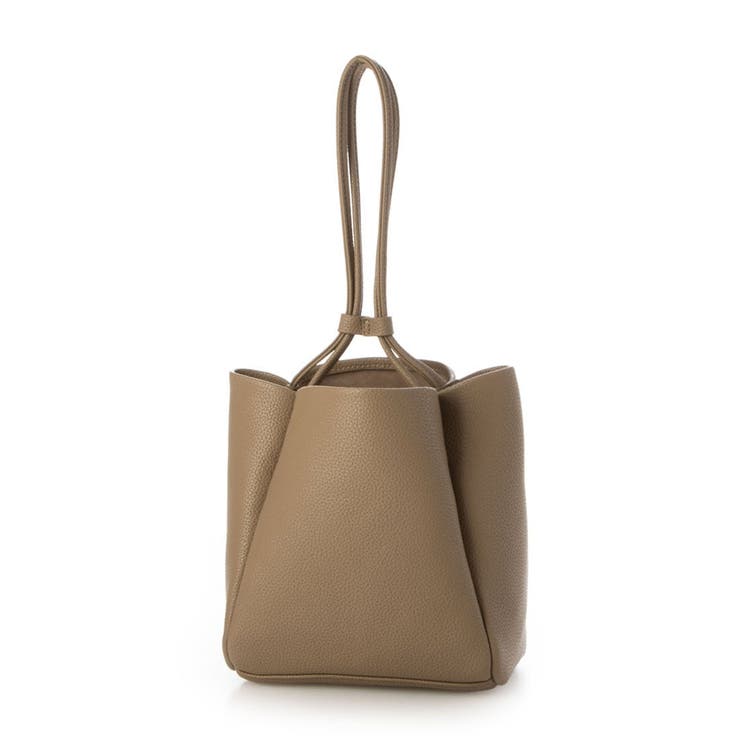 カシュカシュ cachecache / シュリンク合皮ワンハンドル手提げ | UNBILLION | 詳細画像2 