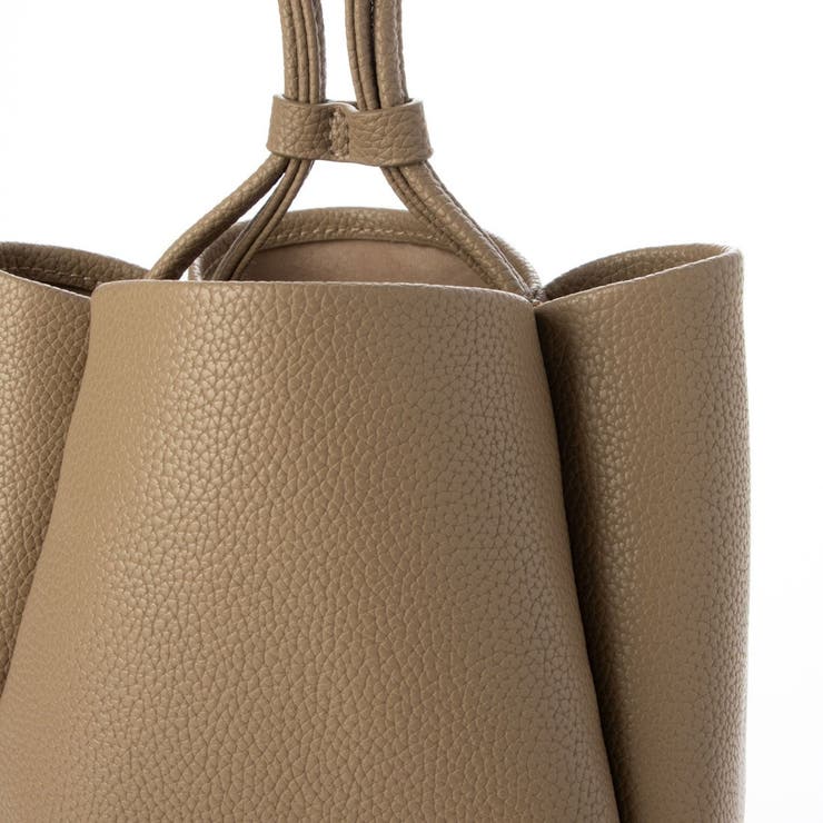 カシュカシュ cachecache / シュリンク合皮ワンハンドル手提げ | UNBILLION | 詳細画像5 