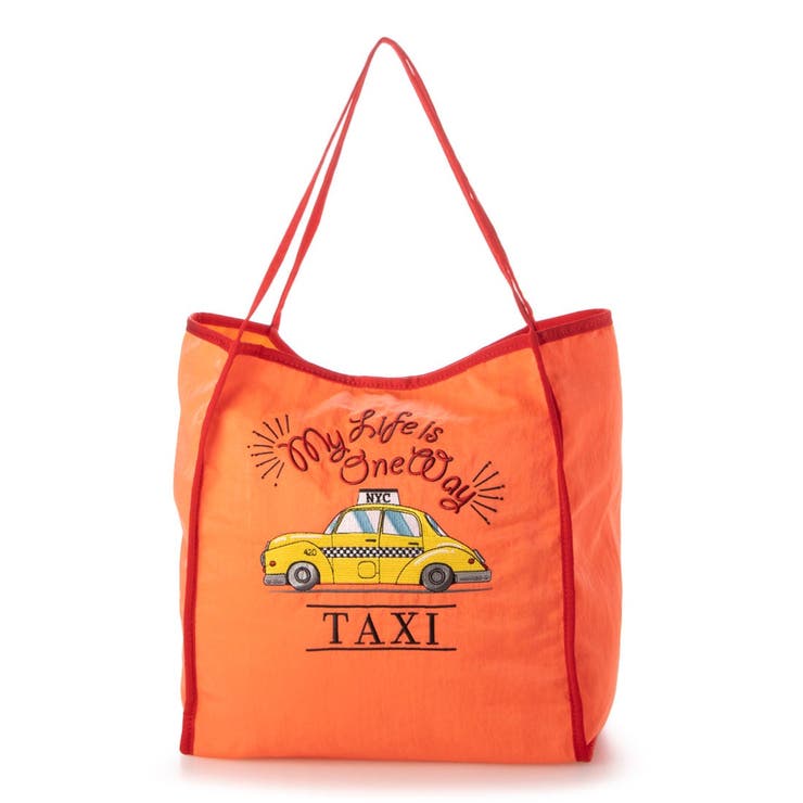 オレンジ | カシュカシュ cachecache / アソート柄刺繍トートバッグ | UNBILLION