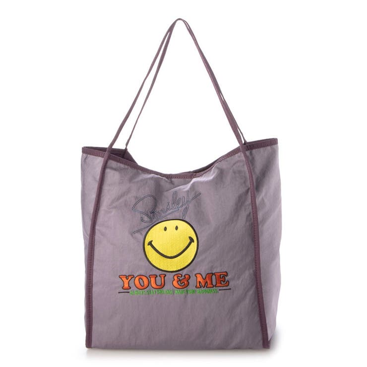 カシュカシュ cachecache / スマイル柄刺繍トートバッグ | UNBILLION | 詳細画像10 