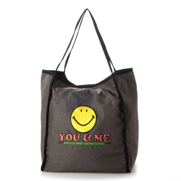 カシュカシュ cachecache / スマイル柄刺繍トートバッグ | UNBILLION | 詳細画像16 