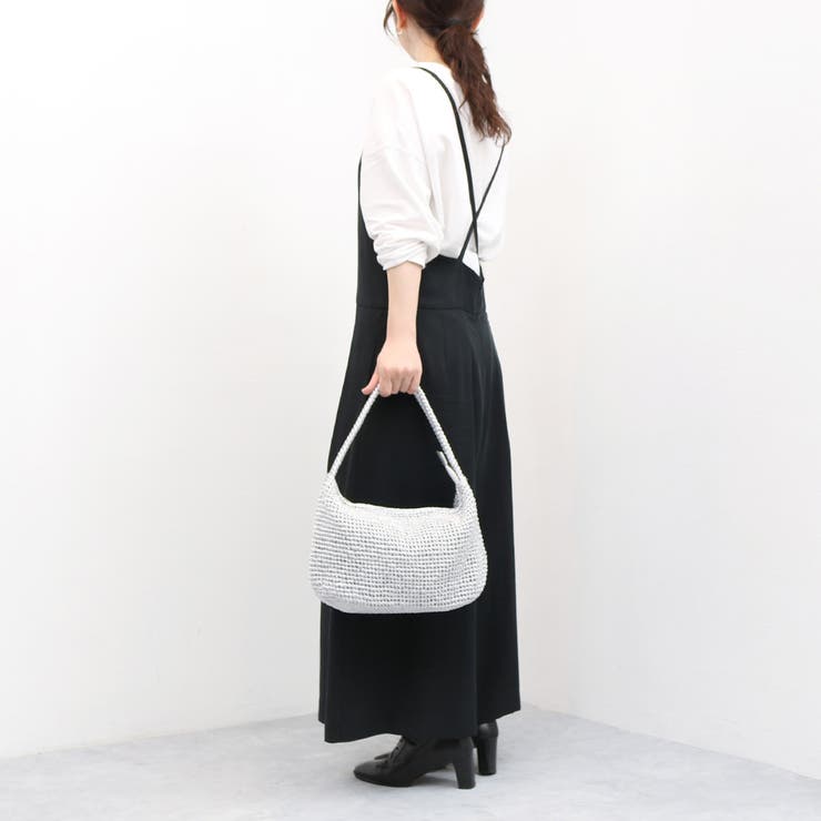 カシュカシュ  / 2wayハンドルメタリックコード編みトートバッグ | UNBILLION | 詳細画像11 