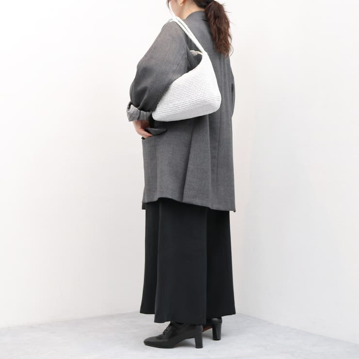 カシュカシュ  / 2wayハンドルメタリックコード編みトートバッグ | UNBILLION | 詳細画像2 