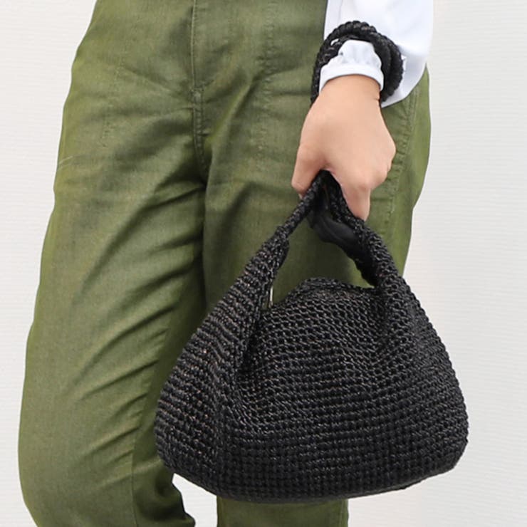 カシュカシュ  / 2wayハンドルメタリックコード編みトートバッグ | UNBILLION | 詳細画像15 