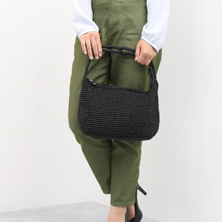 カシュカシュ  / 2wayハンドルメタリックコード編みトートバッグ | UNBILLION | 詳細画像16 