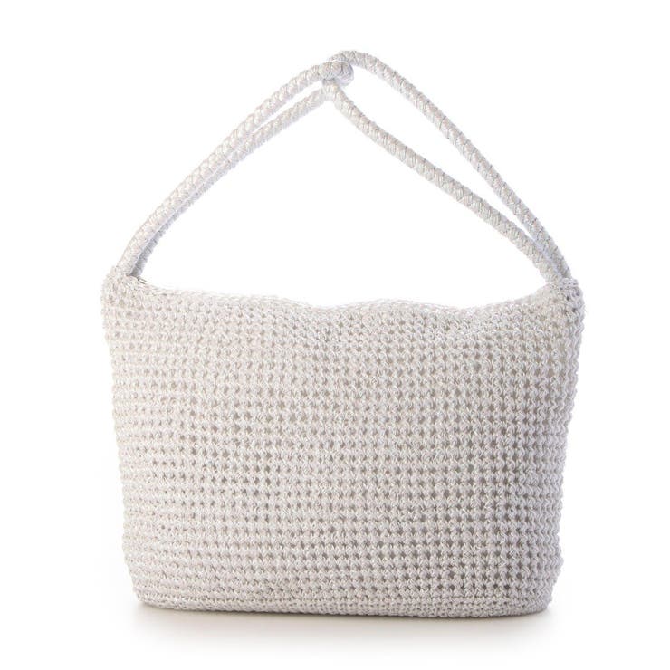 カシュカシュ  / 2wayハンドルメタリックコード編みトートバッグ | UNBILLION | 詳細画像4 