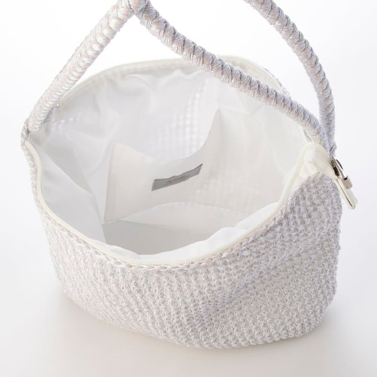 カシュカシュ  / 2wayハンドルメタリックコード編みトートバッグ | UNBILLION | 詳細画像7 