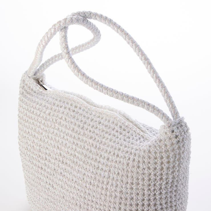 カシュカシュ  / 2wayハンドルメタリックコード編みトートバッグ | UNBILLION | 詳細画像8 