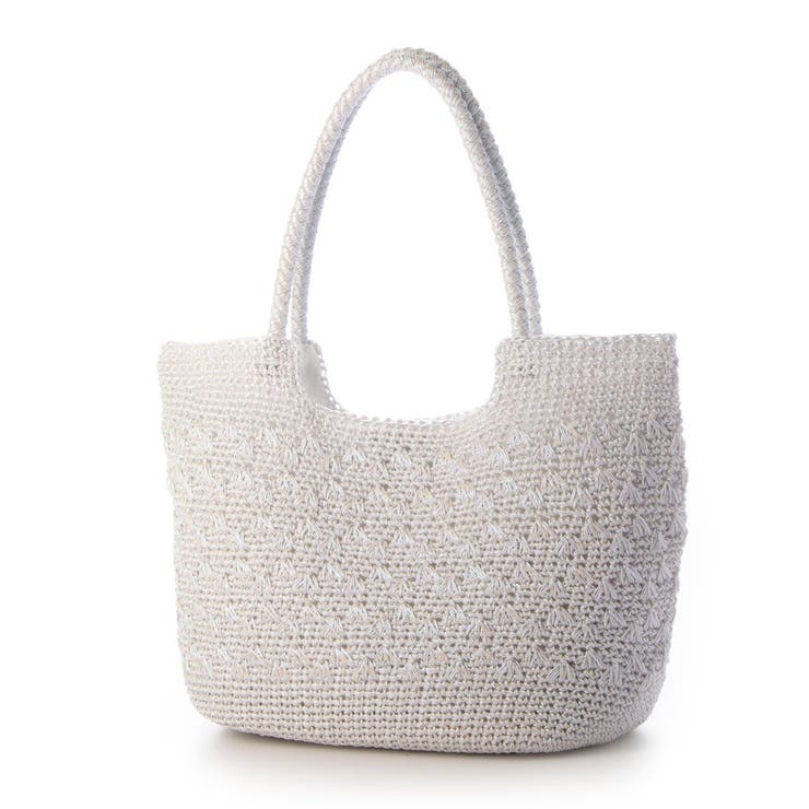 カシュカシュ cachecache / メタリックコード柄編みトートバッグ | UNBILLION | 詳細画像11 