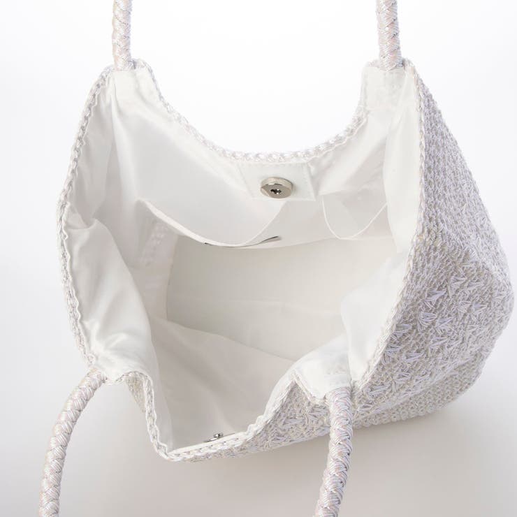 カシュカシュ cachecache / メタリックコード柄編みトートバッグ | UNBILLION | 詳細画像13 