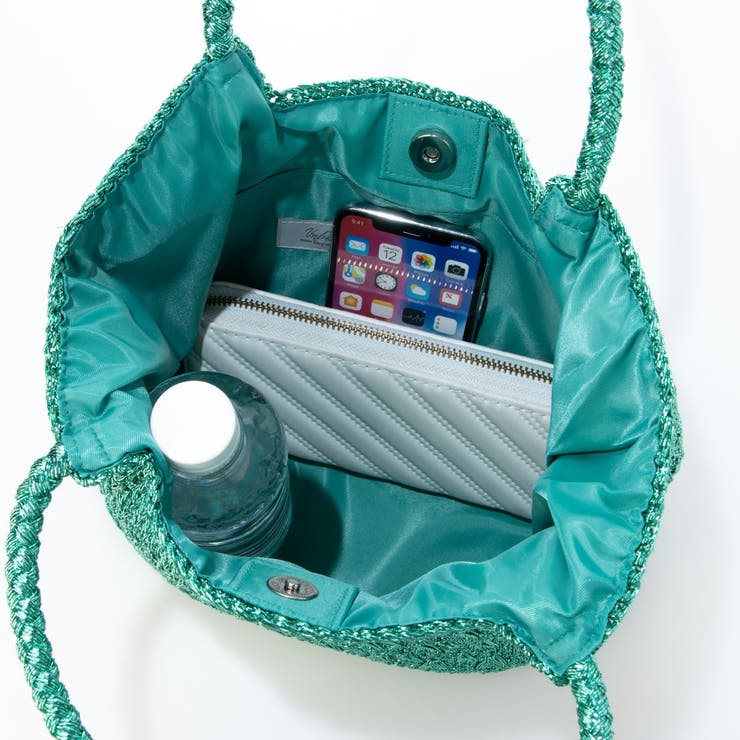 カシュカシュ cachecache / メタリックコード柄編みトートバッグ | UNBILLION | 詳細画像28 