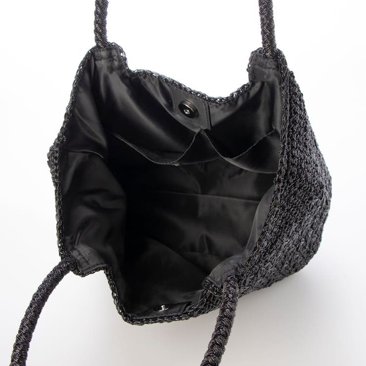 カシュカシュ cachecache / メタリックコード柄編みトートバッグ | UNBILLION | 詳細画像36 