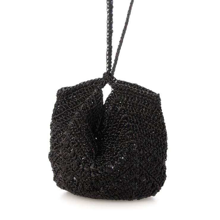 カシュカシュ cachecache / メタリック糸手編みポシェット | UNBILLION | 詳細画像2 