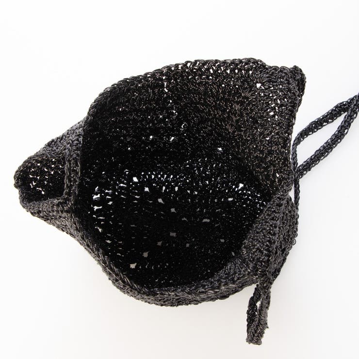 カシュカシュ cachecache / メタリック糸手編みポシェット | UNBILLION | 詳細画像4 
