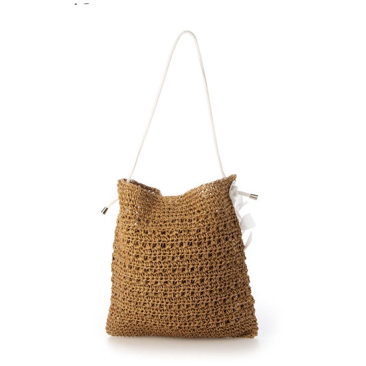 カシュカシュ cachecache / ペーパー手編みリボントート | UNBILLION | 詳細画像6 