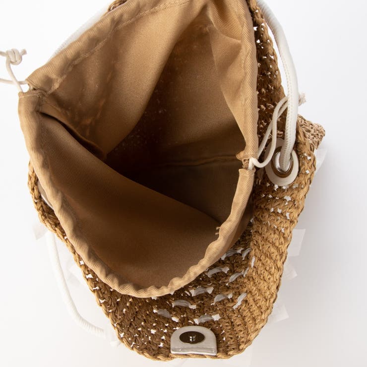 カシュカシュ cachecache / ペーパー手編みリボントート | UNBILLION | 詳細画像8 