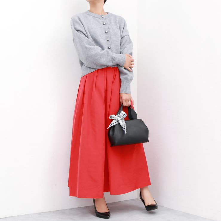 カシュカシュ cachecache / スカーフ付きラウンドミニショルダー | UNBILLION | 詳細画像2 