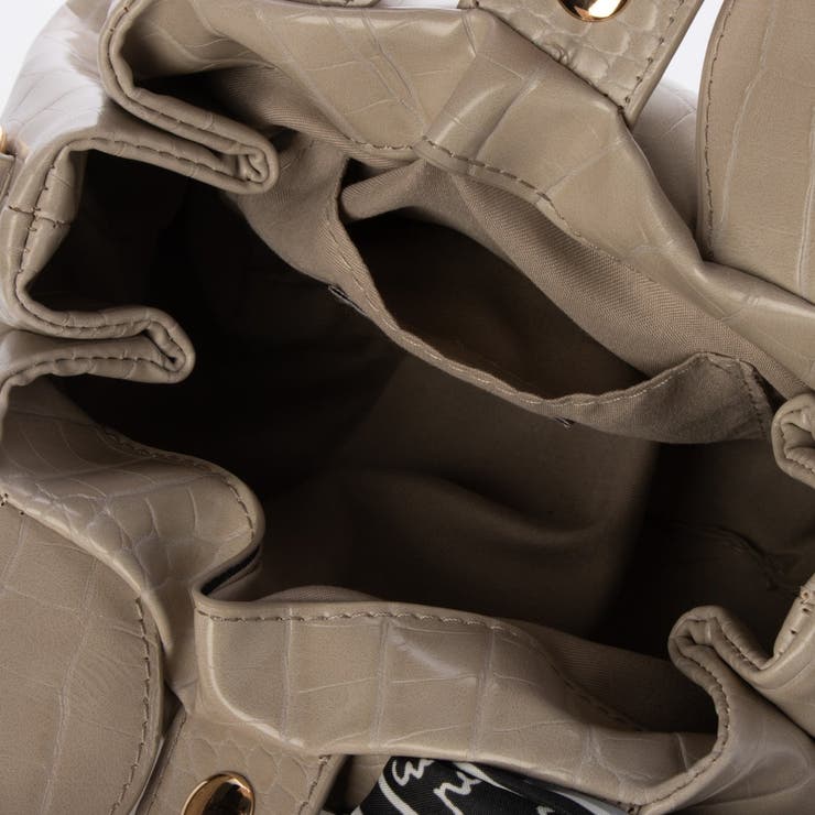 カシュカシュ cachecache / スカーフ付きラウンドミニショルダー | UNBILLION | 詳細画像32 