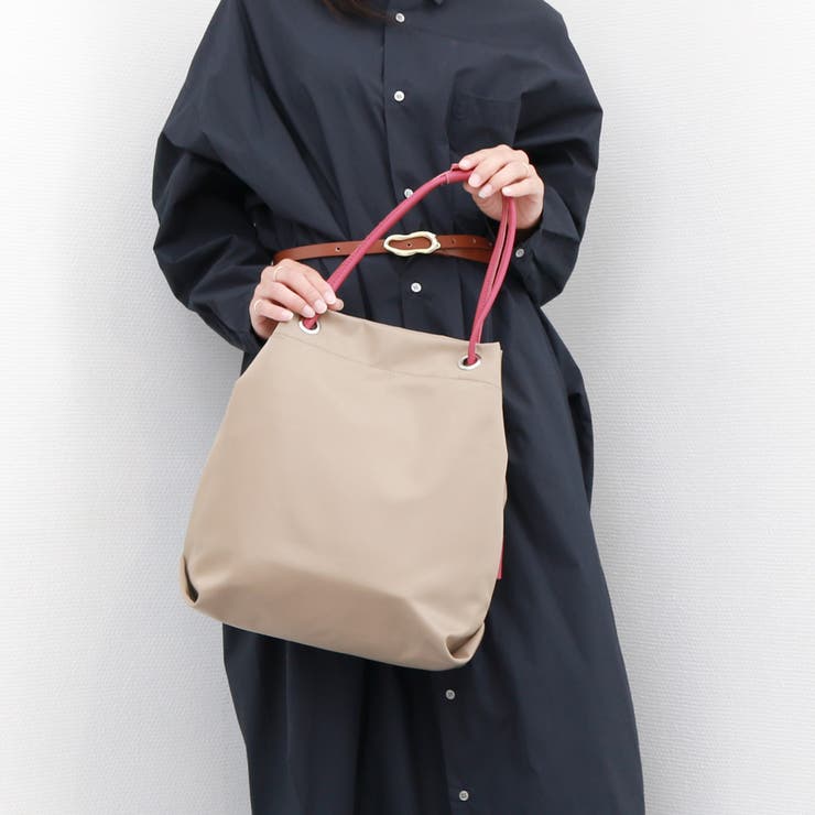 カシュカシュ cachecache / ナイロンツイル牛革付属ハトメショルダー | UNBILLION | 詳細画像13 