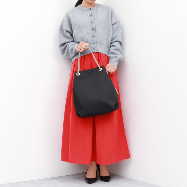 カシュカシュ cachecache / ナイロンツイル牛革付属ハトメショルダー | UNBILLION | 詳細画像22 