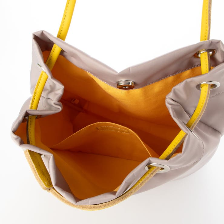 カシュカシュ cachecache / ナイロンツイル牛革付属ハトメショルダー | UNBILLION | 詳細画像4 