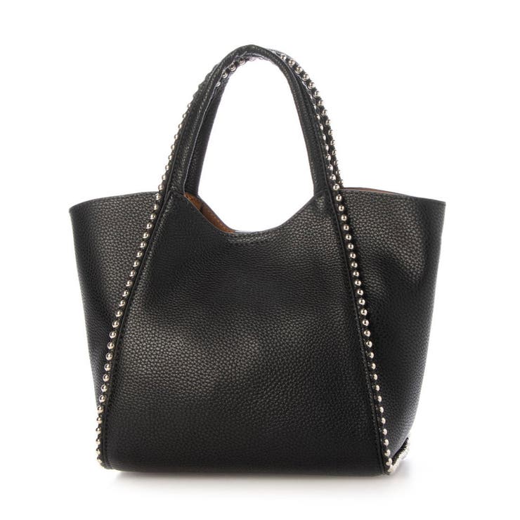 ブラック | カシュカシュ cachecache / ボールチェーン2wayミニトートバッグ | UNBILLION