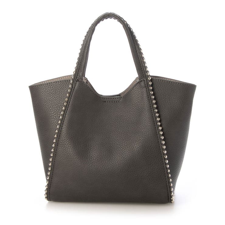 ダークグレー | カシュカシュ cachecache / ボールチェーン2wayミニトートバッグ | UNBILLION