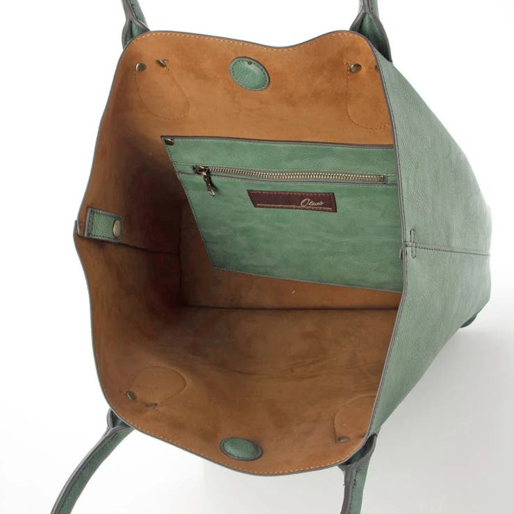 オティアス / バッグインバッグ付きシュリンクレザータイプ合皮トートバッグ | UNBILLION | 詳細画像31 