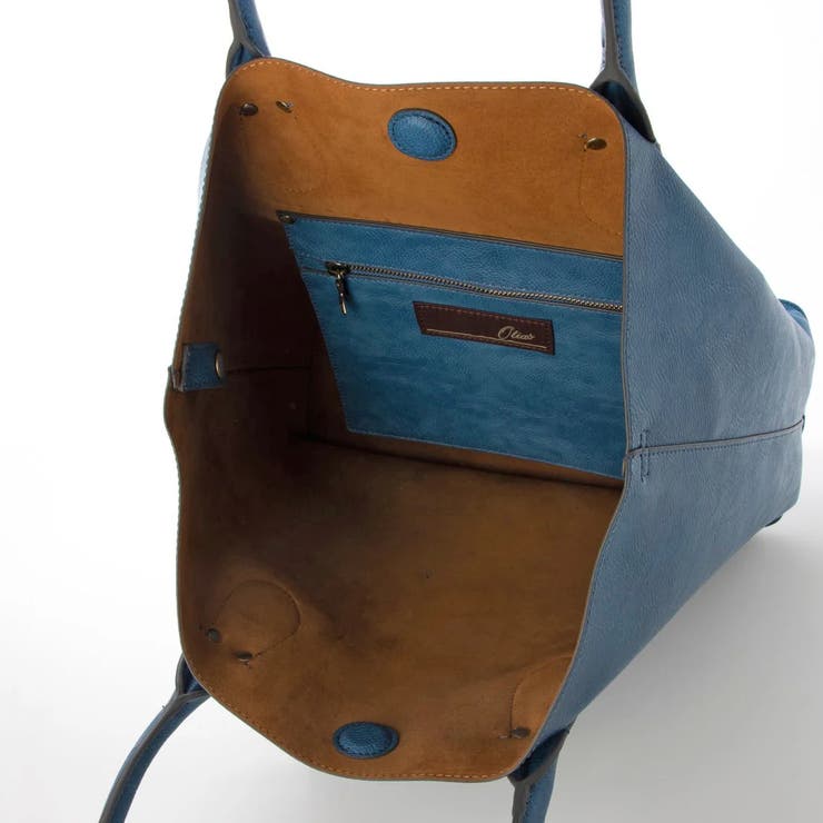 オティアス / バッグインバッグ付きシュリンクレザータイプ合皮トートバッグ | UNBILLION | 詳細画像38 