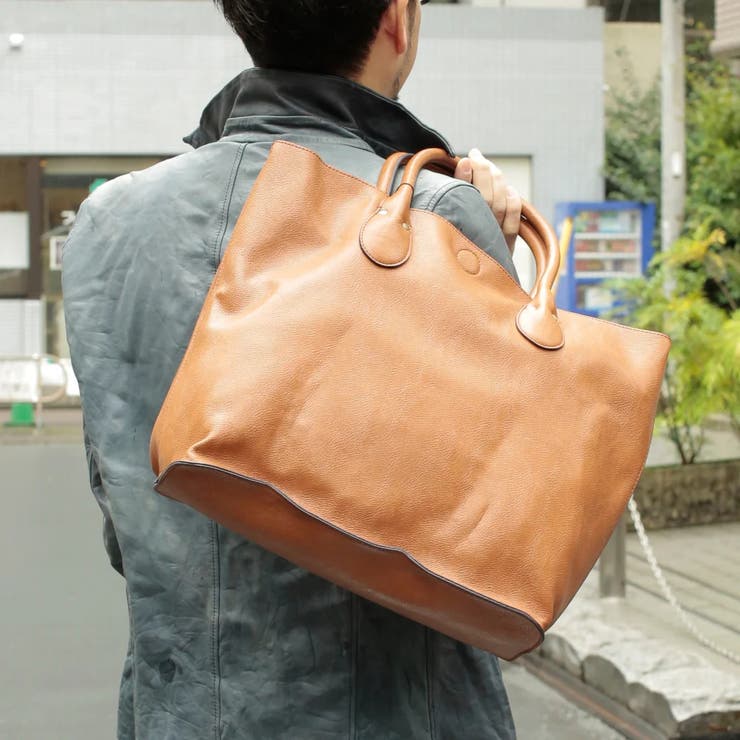 オティアス / バッグインバッグ付きシュリンクレザータイプ合皮トートバッグ | UNBILLION | 詳細画像44 