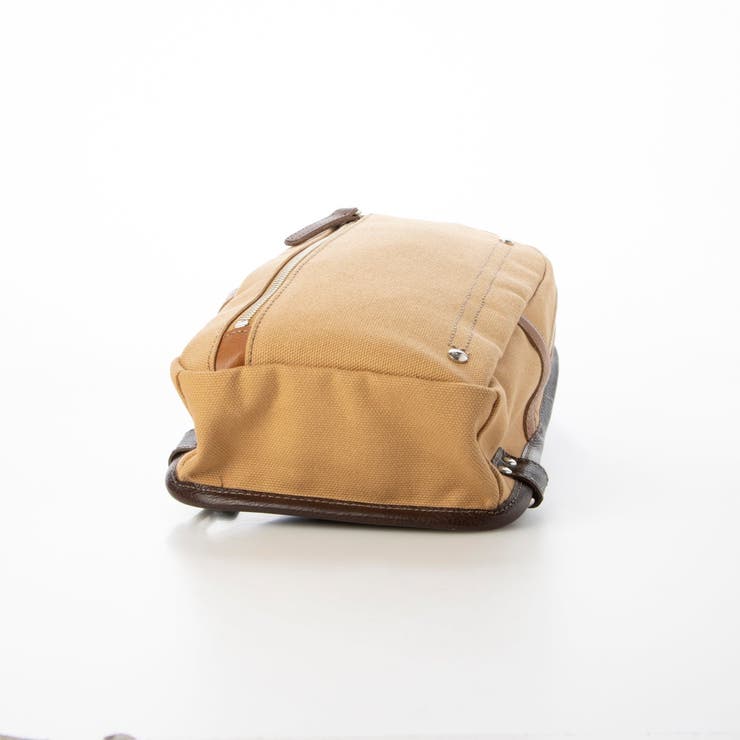 Otias オティアス / 日本製8号帆布×ヌメ革ワンショルダーバッグ | UNBILLION | 詳細画像3 