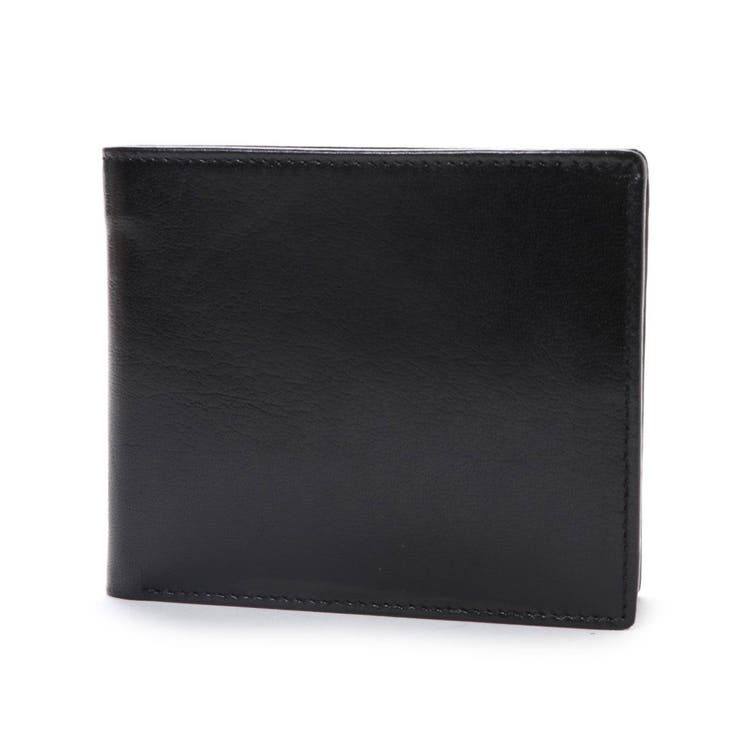 ブラック | オティアス Otias / バッファローレザー二つ折り財布 | UNBILLION