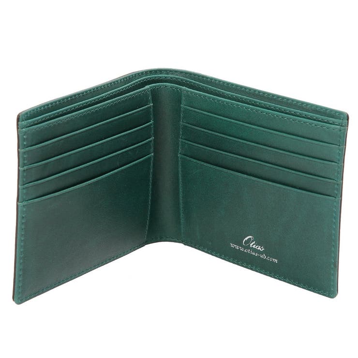 オティアス Otias / コードバン調牛革バイカラー二つ折り財布 | UNBILLION | 詳細画像23 