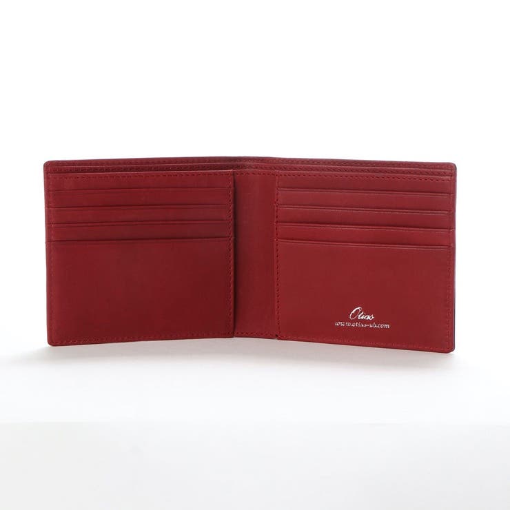 オティアス Otias / コードバン調牛革バイカラー二つ折り財布 | UNBILLION | 詳細画像31 