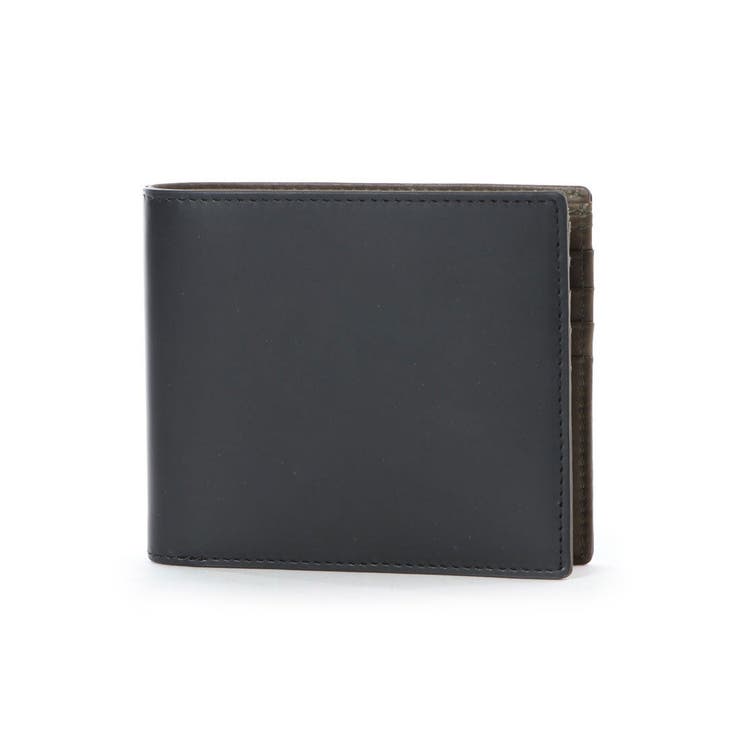 オリーブ | オティアス Otias / コードバン調牛革バイカラー二つ折り財布 | UNBILLION