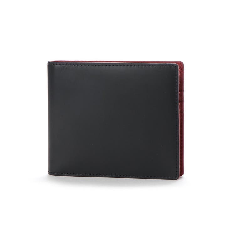 ワイン | オティアス Otias / コードバン調牛革バイカラー二つ折り財布 | UNBILLION