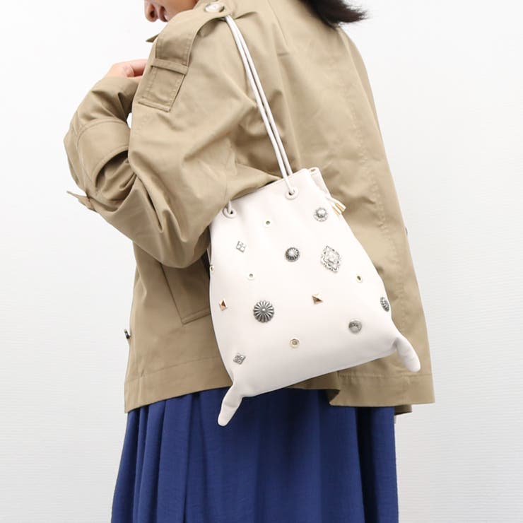 カカトゥ kakatoo / スタッズボンディングショルダー | UNBILLION | 詳細画像9 