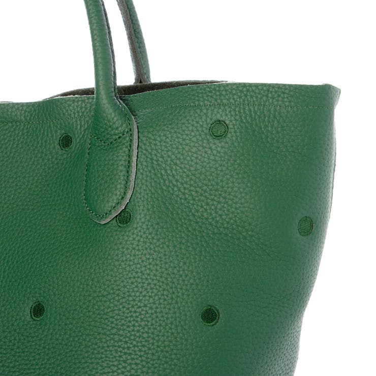 perche ペルケ / 牛革ドット刺繍トートバッグ | UNBILLION | 詳細画像30 