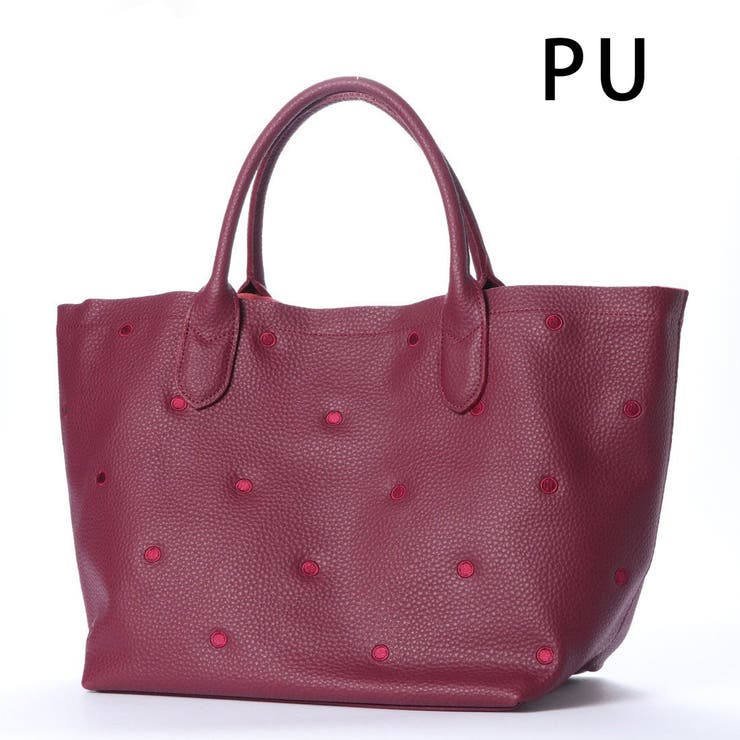 perche ペルケ / 牛革ドット刺繍トートバッグ | UNBILLION | 詳細画像33 