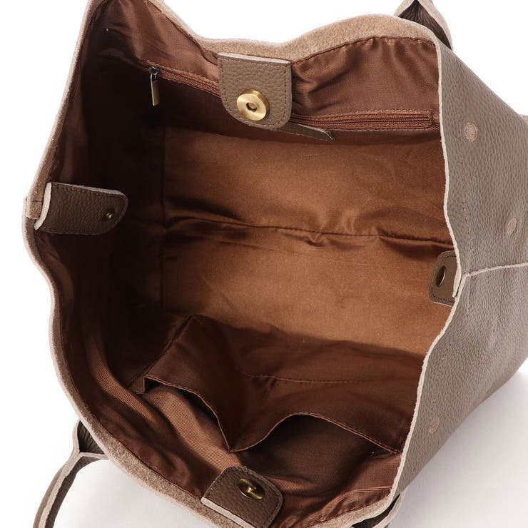 perche ペルケ / 牛革ドット刺繍トートバッグ | UNBILLION | 詳細画像37 