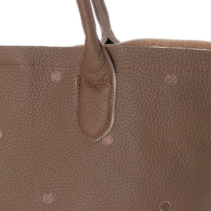 perche ペルケ / 牛革ドット刺繍トートバッグ | UNBILLION | 詳細画像38 