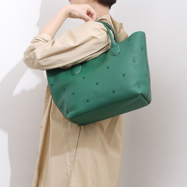 perche ペルケ / 牛革ドット刺繍トートバッグ | UNBILLION | 詳細画像6 