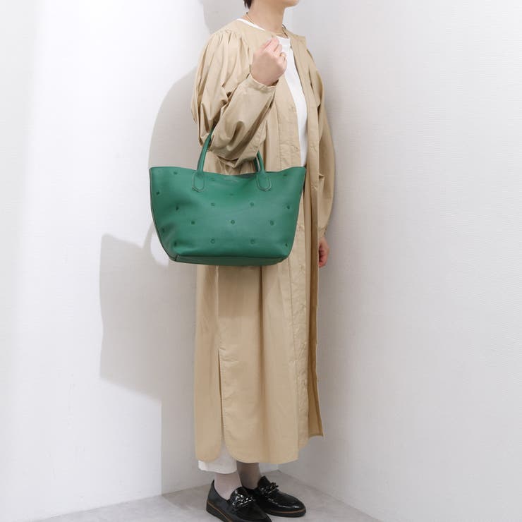 perche ペルケ / 牛革ドット刺繍トートバッグ | UNBILLION | 詳細画像7 