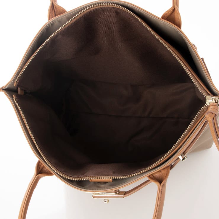 ペルケ perche / ナイロン牛革ヒネリ金具トートバッグ | UNBILLION | 詳細画像21 
