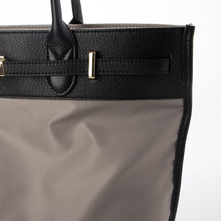 ペルケ perche / ナイロン牛革ヒネリ金具トートバッグ | UNBILLION | 詳細画像36 