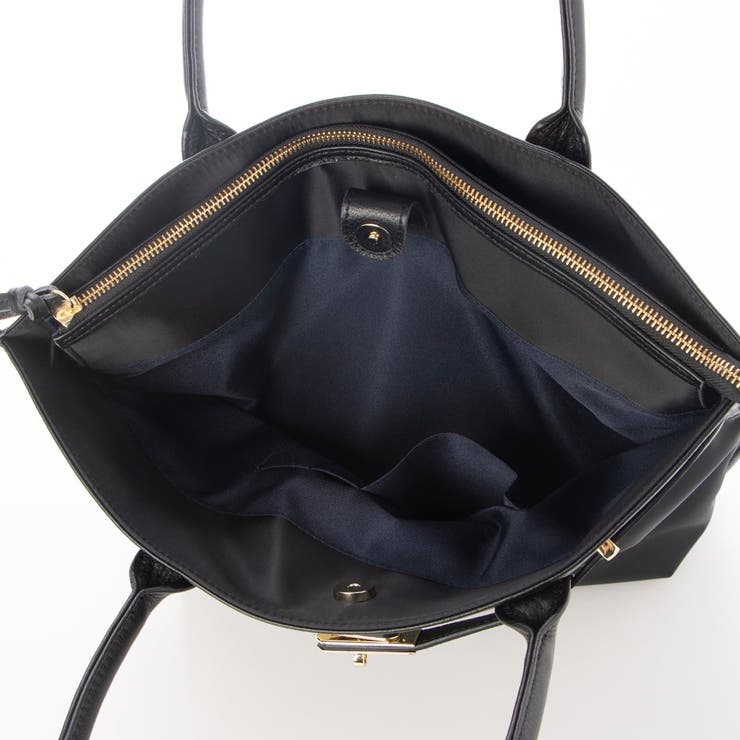 ペルケ perche / ナイロン牛革ヒネリ金具トートバッグ | UNBILLION | 詳細画像54 