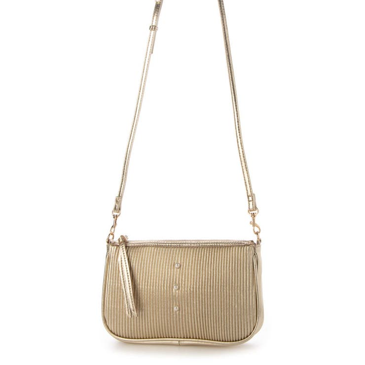 ペルケ perche / シーププリーツパール付き2wayショルダー | UNBILLION | 詳細画像3 